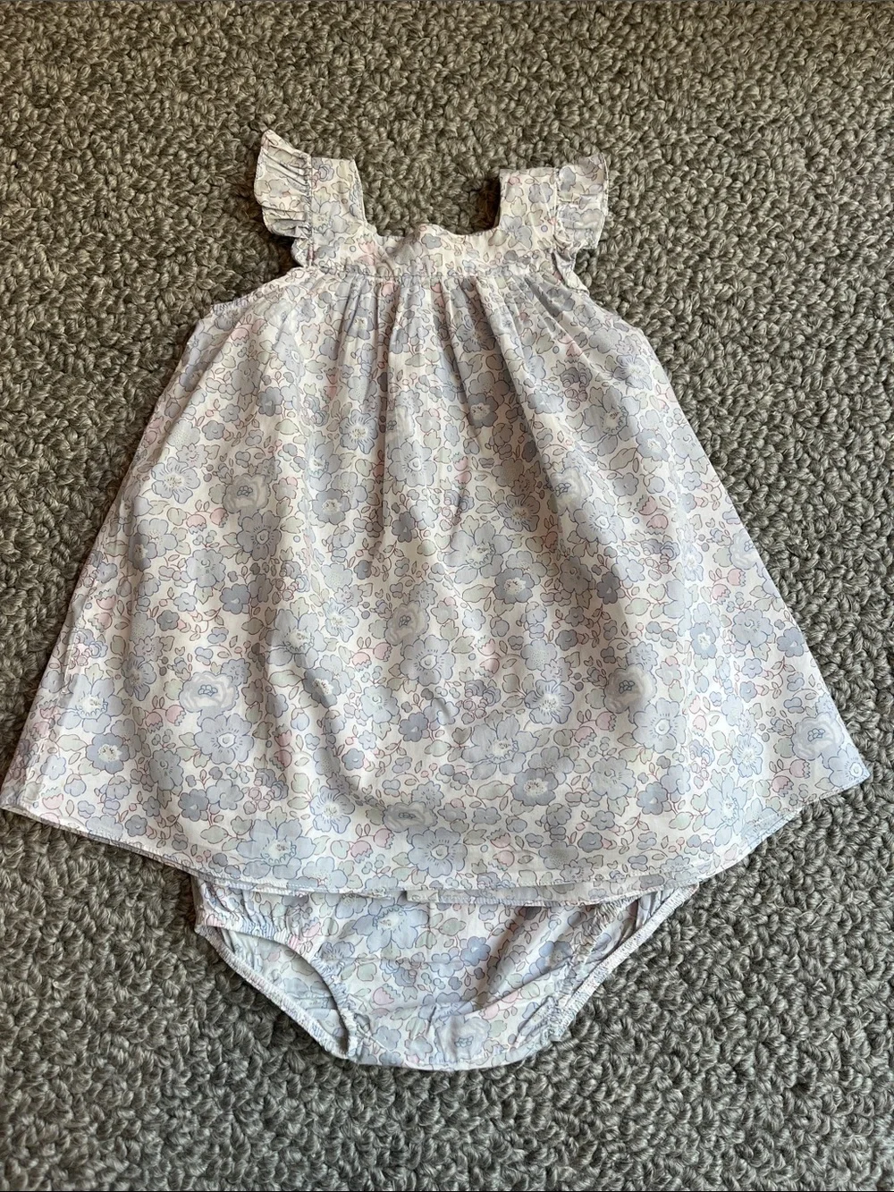 Jacadi Liberty matching set  in Light Blue, Pink, Cream
